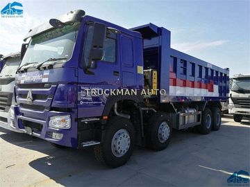 12 Wheelers Howo 8x4 Heavy Duty Dump Truck Tipper 40-50tons Loading Euro 2