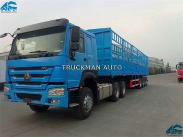 Howo Sinotruk 6x4 Tractor Truck , Prime Mover Trailer 80 Tons Loading