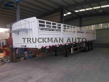 High Loading Fence Semi Trailer 40 Ton~60 Ton With Wabco And Abs Support