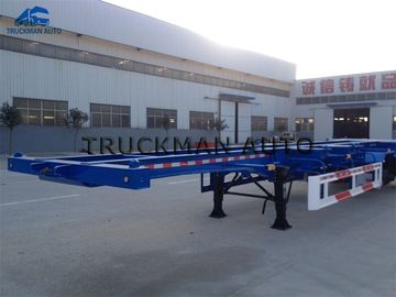 Customized  Tractor Trailer Container , 40ft Skeleton Trailer With Safty Brake System