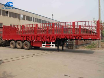 Basket Semi Trailer Storage Containers  60 Tons Capacity To Carry Bulk Goods