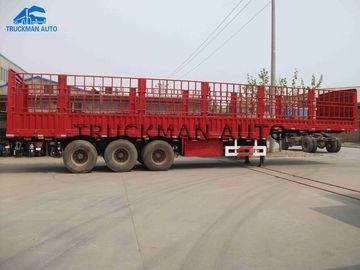 Basket Semi Trailer Storage Containers  60 Tons Capacity To Carry Bulk Goods