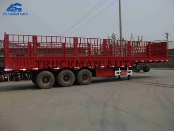 Basket Semi Trailer Storage Containers  60 Tons Capacity To Carry Bulk Goods