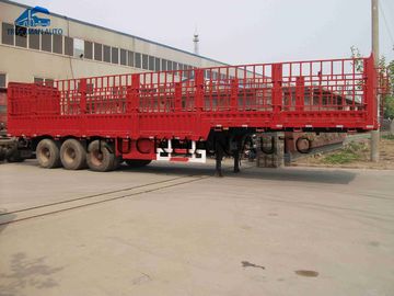 Basket Semi Trailer Storage Containers  60 Tons Capacity To Carry Bulk Goods
