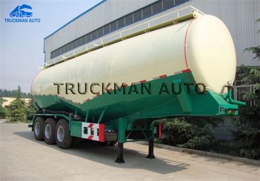 Carbon Steel Cement Tanker Trailer Big Loading Tanker Body Strong Strength