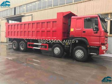 Customized  12 Wheel Dump Truck , 8x4 Tipper Truck Easily  Maintenance