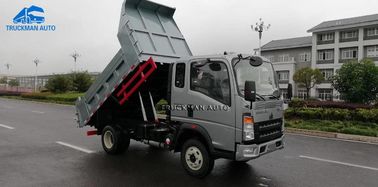 Sinotruck Howo 5 Tons Light Duty Dump Truck For Sand And Stone Loading