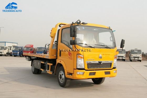 3-5 Tons Sinotruk Road Howo Light Rescue Truck For Cars / Suv