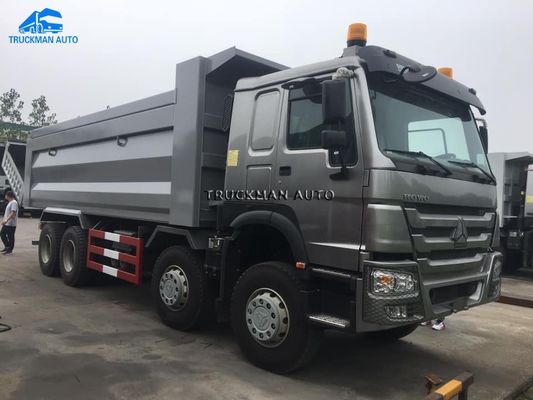 25 Cubic Meters 40T HW76 Cabin Heavy Tipper Truck