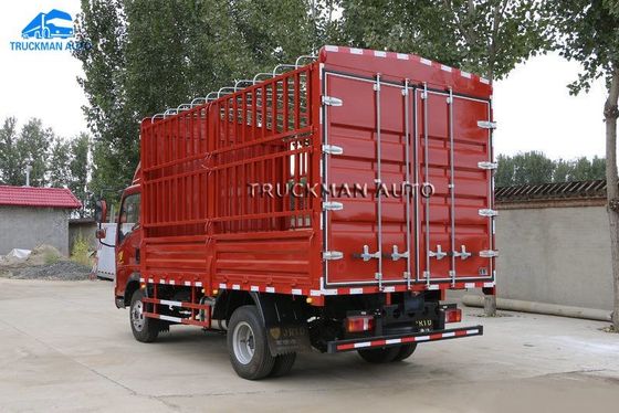 Long Cabin 5 Ton HOWO Mini Lorry Truck With 116HP Engine