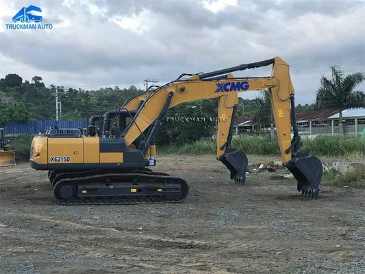 XE215D Heavy Construction Machinery 22 Tons XCMG Excavators