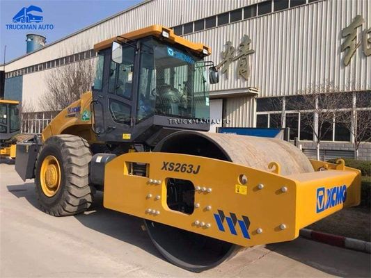 26 Tons Xcmg Single Drum Compactors For Road Construction