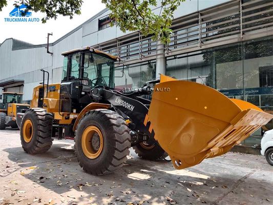 1190mm XCMG LW500KN 5 Ton Front End Wheel Loader