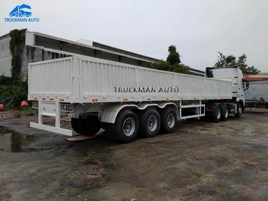 Q345 50000kg Fence Semi Trailer For Bulk Cargo Transport
