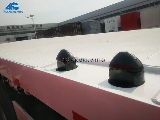 60 Tons Flatbed Container Trailer For Bulk Cargo Transport