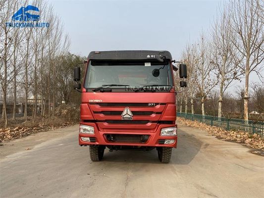 371HP 18m3 Cargo Box Used SINOTRUK Tipper Truck For South Sudan