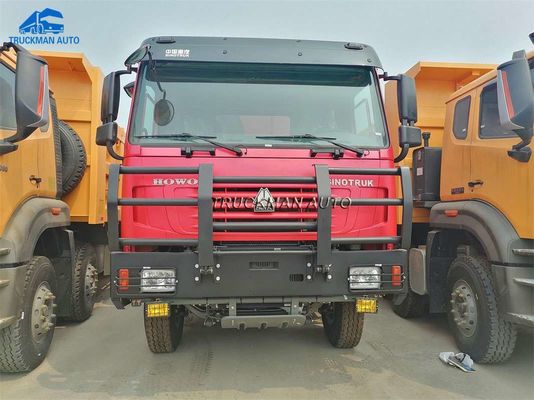 6x4 25 Tons Sino Truck Howo 371 Dump Truck For Civil Engineering Work