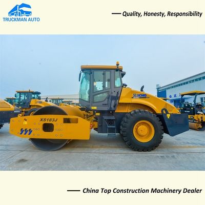 XCMG Single Drum 18 Tons Vibratory Compactor Road Roller In Stock