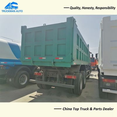 10 Wheel SINOTRUK HOWO Heavy Duty Dump Truck For Civil Engineering Work