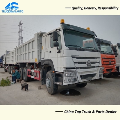 SINOTRUCK HOWO 420HP Heavy Duty Tipper Trucks For Construction Work