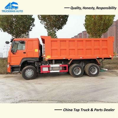 SINOTRUK HOWO 336HP Heavy Duty Dump Truck Right Hand Drive Cabin For Zambia