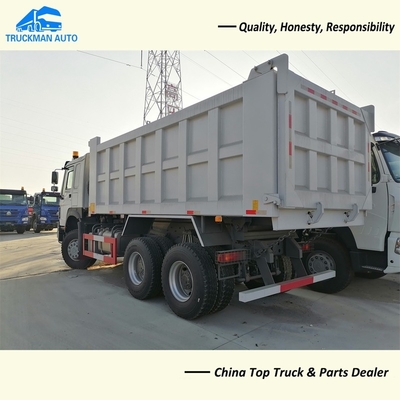 10 Wheel 30 Tons SINOTRUK HOWO 6x4 Heavy Duty Dump Truck For Ghana