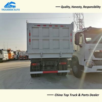 10 Wheel 30 Tons SINOTRUK HOWO 6x4 Heavy Duty Dump Truck For Ghana