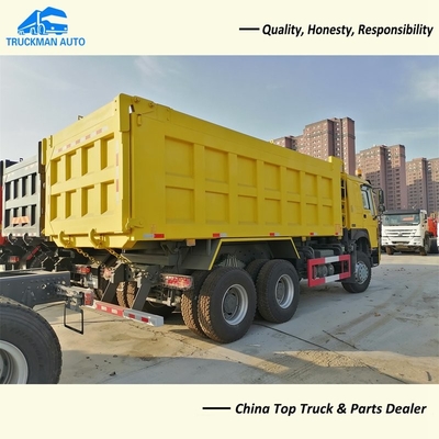 371HP 6X4 SINOTRUCK HOWO 30 Tons Dump Truck For Sand Transport