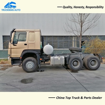 50 Tons SINOTRUK HOWO 420HP Prime Mover Truck With Tubeless Tire