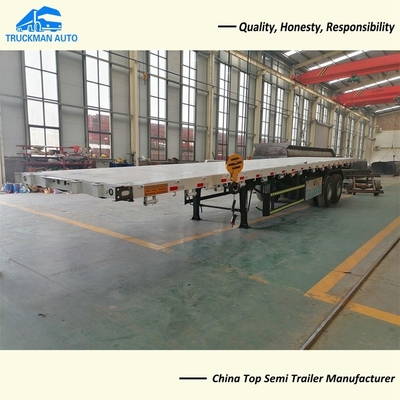 TWO Axle 50 Tons Container Semi Trailer Mechanical Type