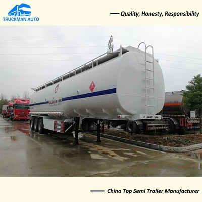 3 Axle 40000 Liter Fuel Tanker Trailer Carbon Steel