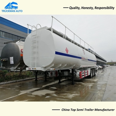 3 Axle 40000 Liter Fuel Tanker Trailer Carbon Steel