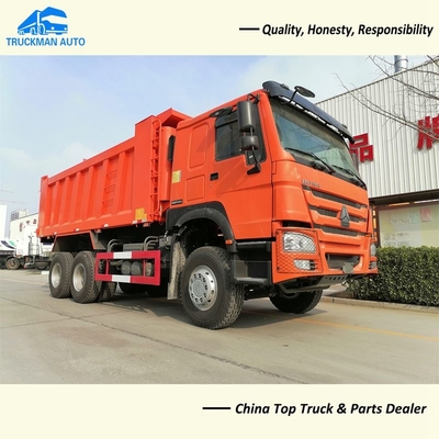 EURO 2 Engine 371HP SINOTRUK HOWO Dump Trucks For Philippines