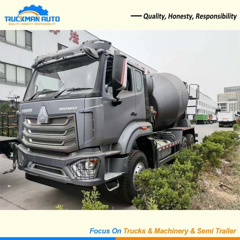 High Quality SINOTRUK HOWO NX 371HP 12 CBM Concrete Mixer Truck For Road And Bridge Construction