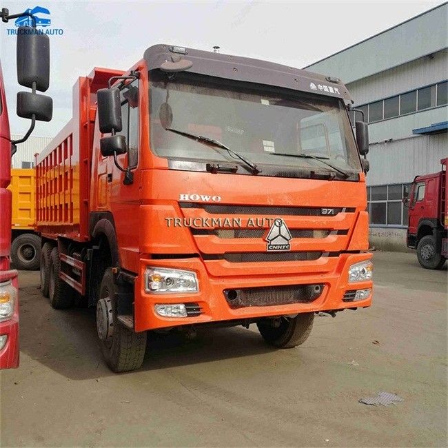 Year 2014 Sinotruck Used Howo Dump Truck 375hp With Euro 3 Emission Standard