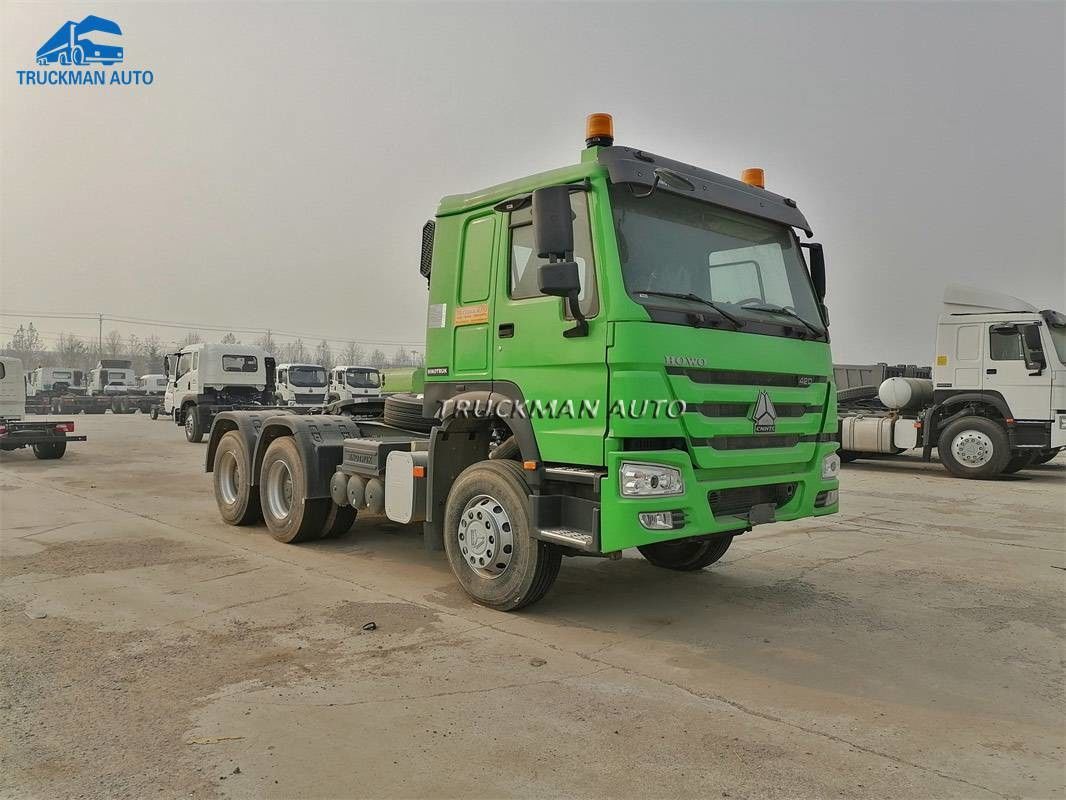 371Hp Euro 2 Engine Sinotruck Howo Prime Mover Truck