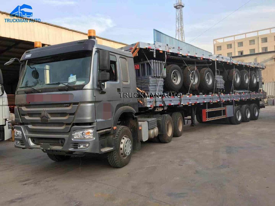 40FT Container Semi Trailer With High Strength Steel Material
