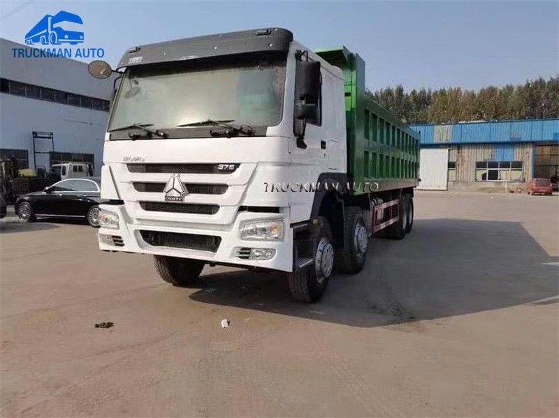 371HP 2015 Year Used HOWO Dump Truck SINOTRUK 8x4 For Mauritania